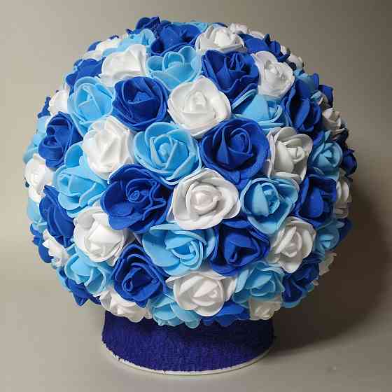 Світильник-нічник "Букет синьо-білих троянд" Дніпро