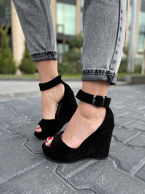 Nivelle Босоніжки жіночі NIVELLE 1889/C-818 чорні (літо, замша натуральна) (3398) Коломыя - изображение 7