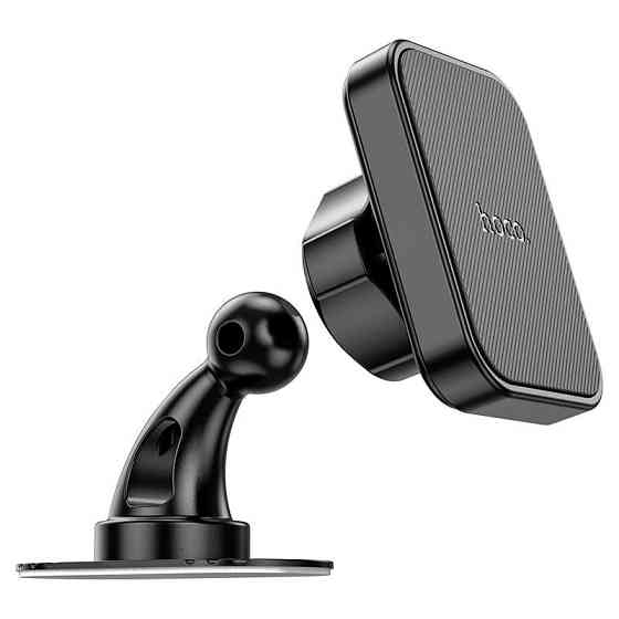 Автотримач для телефона HOCO H33 Cheetah magnetic car holder(center console) Black Одеса