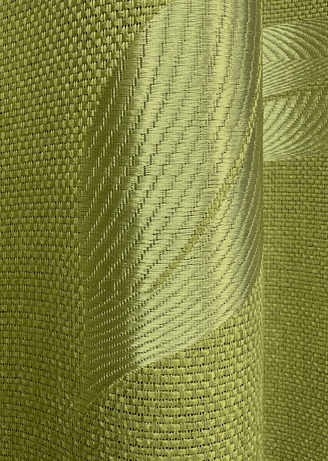 Комплект готовых штор VR-Textil Лен Рогожка № 1784ш Оливковый 150х270 см 2 шт (33-0761) Киев - изображение 8