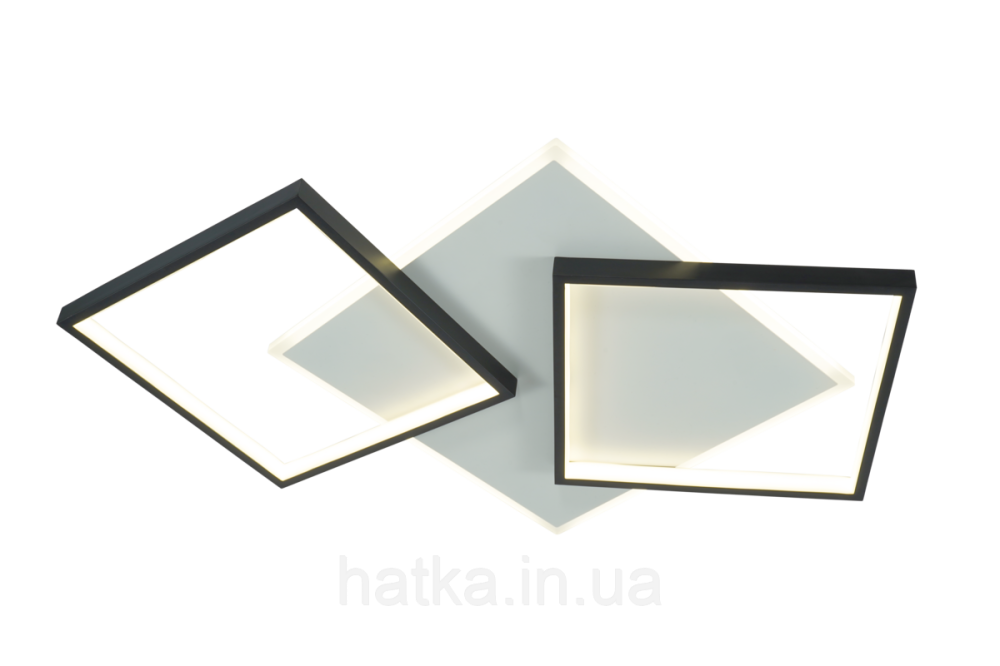 Люстра світлодіодна акрилова VALESO 2023225 WT+BK Київ - фото 2