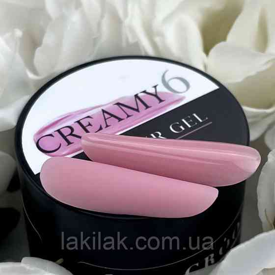 Гель для нарощення нігтів Crooz Creamy gel 06 (рожевий) 15мл Херсон