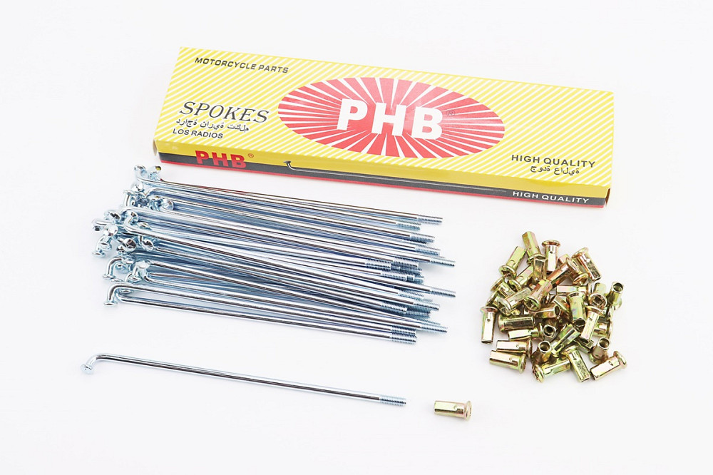 Loncin LX200GY-3 Спиця заднього 17" колеса L=155мм, D=4мм, к-кт 36шт Киев - изображение 1