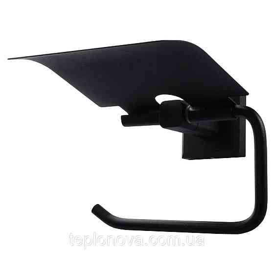 Тримач для туалетного паперу TOPAZ TКВ 9926-BL чорний Чернівці