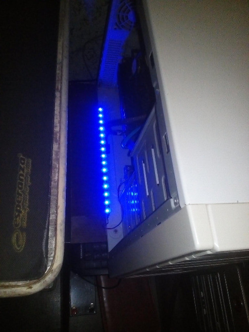 Світлодіодне підсвічування салону авто Синя Київ - фото 6