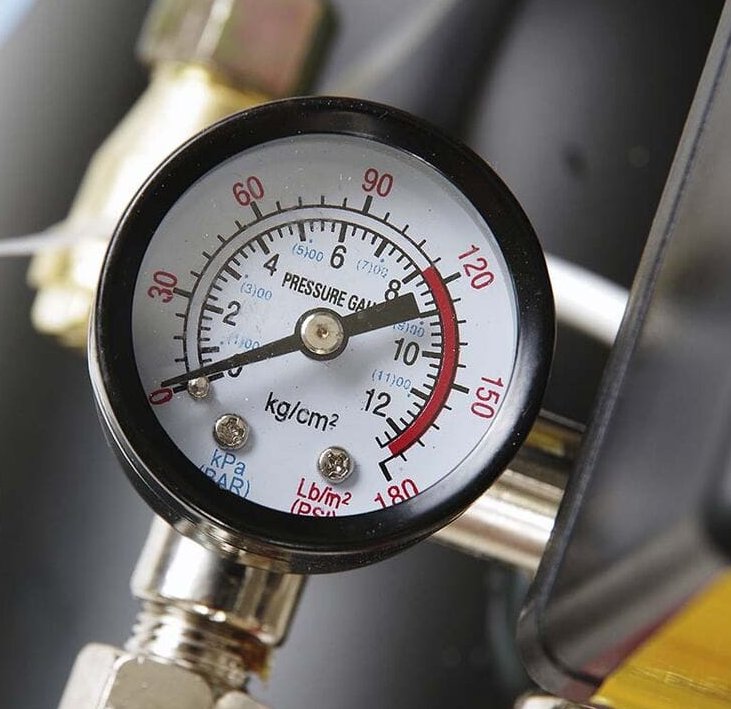 Компресор одноциліндровий 1,5кВт 205л/хв 8 бар 24л 2 крана APRO Житомир - фото 10