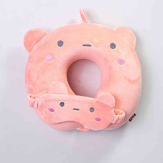 Yiwu Дорожній набір 2 в 1 Bunny подушка для шиї та маска для сну HP-56-9P Коломия