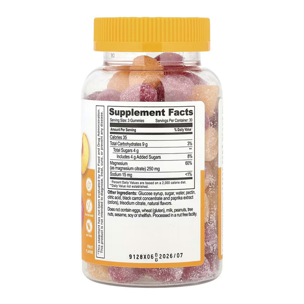 Магний цитрат Lifeable Magnesium Citrate 250mg Adult 90 жев таб фруктовый Киев - изображение 2