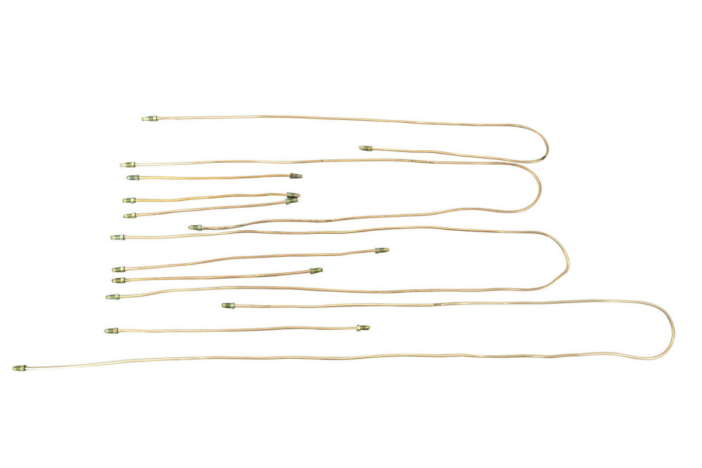 Трубки ГАЗ 2410 (д.5) (к-кт 10 шт) (Медь) тормозные Мукачево - изображение 2