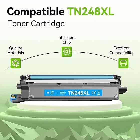 Комплект тонер-картриджів Swiss Tone 5шт. для Brother TN248XL TN248 TN-248VAL Днепр