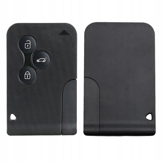 Заготовка чіп-ключа Renault Megane Scenic 2003-2008 з транспондером ID46 PCF7947 і платою сигналізації 433МГц Київ