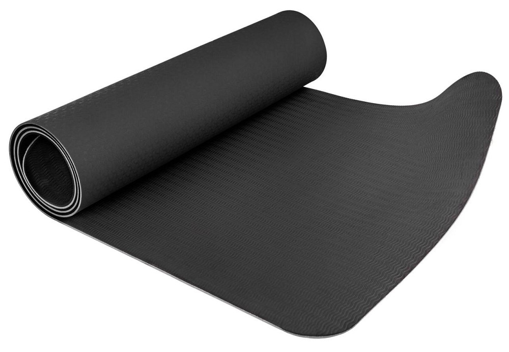 Килимок з отворами Hop-Sport TPE 0,8см HS-T008GM чорний Київ - фото 3