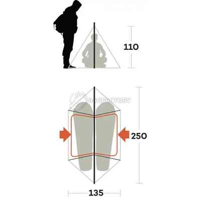 Намет Ferrino MTB 2 Blue (929605) Вінниця