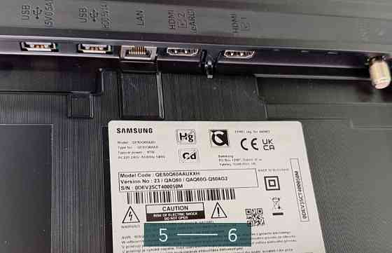 Телевізор Samsung QE50Q60AAU 50” 4K QLED Smart TV Київ