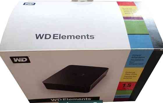 Жосткий Диск: 1.5 TБ WD Elements Desktop WDBAAU0015HBK Киев