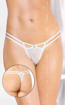 Жіночі стрінги - G-String 2450, white - S/M Sex Aura Київ