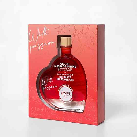 Розпродаж!!! Масажний гель EXSENS With Passion Candy Apple 50 мл (термін 04.2027) Sex Aura Київ