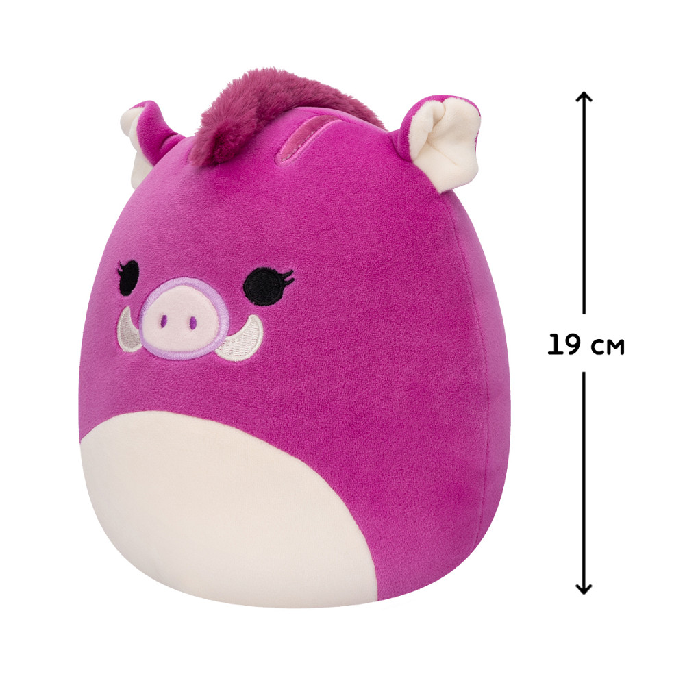 М'яка іграшка Squishmallows – Кабанчик Дженна (19 cm) Дніпро - фото 2