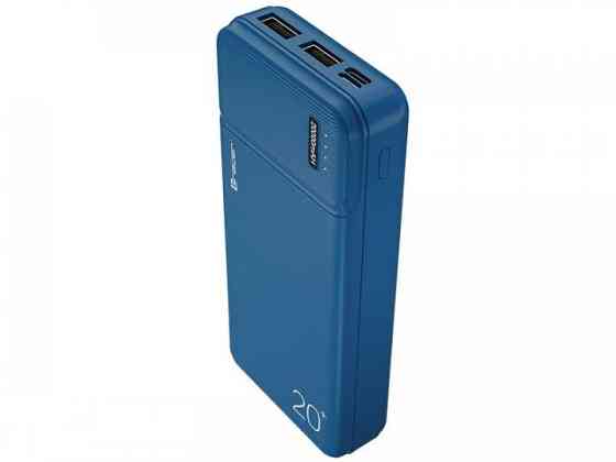 Зовнішній акумулятор Power bank Tracer 20000mAh 5V-2A 2USB + micro type-C Вінниця