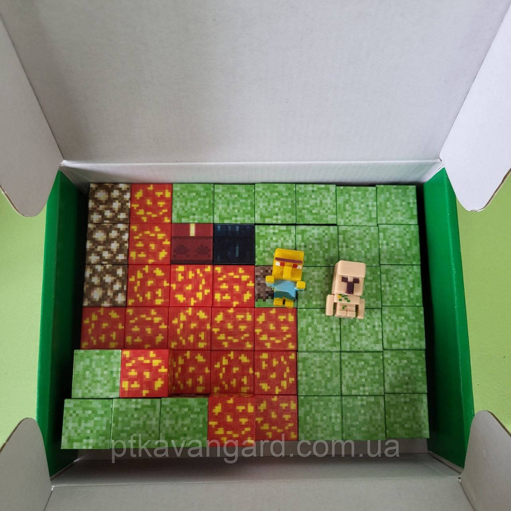 Конструктор магнітний майнкрафт 54 магнітних блоків Dream World LZCK 009 Хмельницький - фото 3