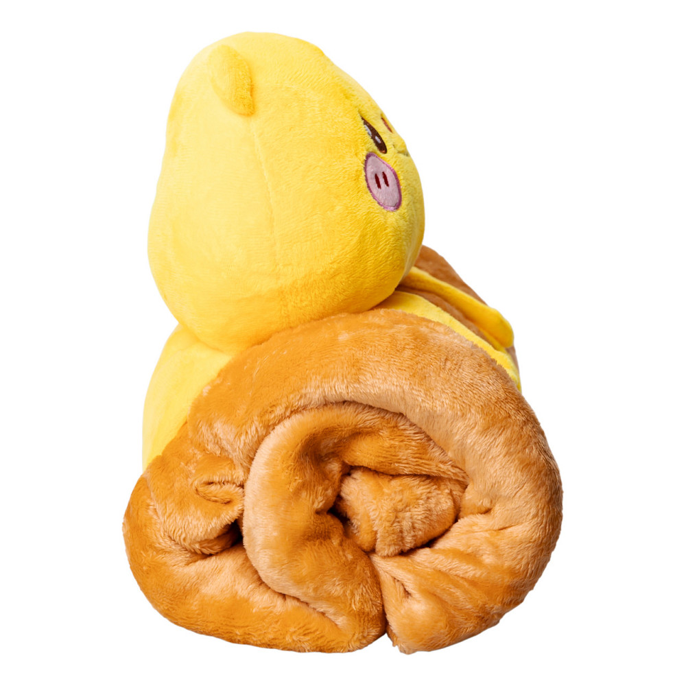 Colorful Home М'яка іграшка-плед Ведмедик 120×160 (см) 2 в 1 Жовтий Colorful Home 5616-68Y Коломыя - изображение 3