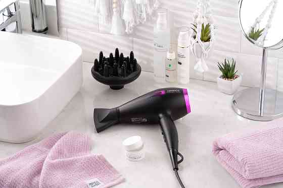 Фен ARDESTO Violet PRO HD-Y221PRO ,1750-2100Вт, 2 швидкості, 3 темп.режими, дифузор, чорний Київ