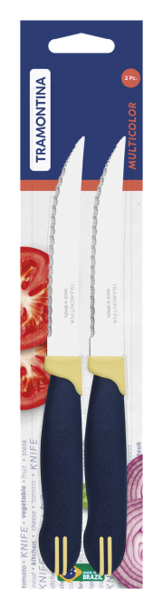 Набор ножей для стейка Tramontina Multicolor, 125 мм - 2 шт (6186986) Киев - изображение 2