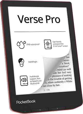 Електронна книга PocketBook 634 Verse Pro Passion Red (PB634-3-CIS) Червоний Харьков