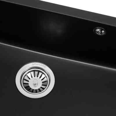 Мойка кухонная GRANADO Under top XL black shine (gr3701) Винница