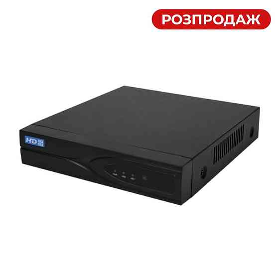 IP відеореєстратор 8-канальний 8MP NVR GreenVision GV-N-G011/08 Київ