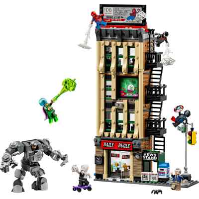 Конструктор LEGO Super Heroes Человек-паук против Мистерио: Дейли Бьюгл (76342) Вінниця