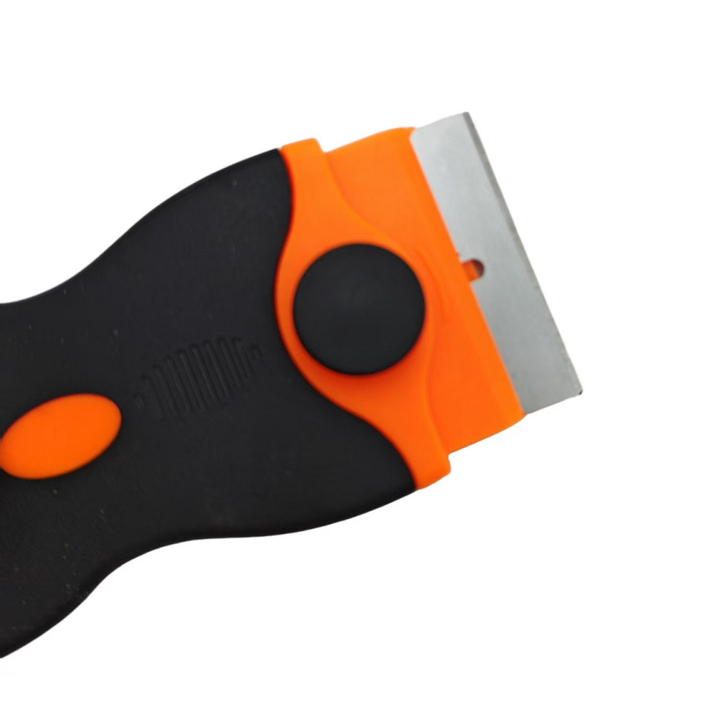 Скребок-нож универсальный двусторонний с 20 сменными лезвиями, инструмент для очистки пластика и стали Киев - изображение 2