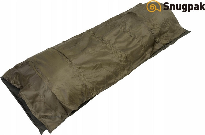 Універсальна Ковдра з утеплювачем 193х163 см від 1 до 5 ° С + чохол Snugpak "Jungle Blanket Terrain" Olive Нововолинськ - фото 4