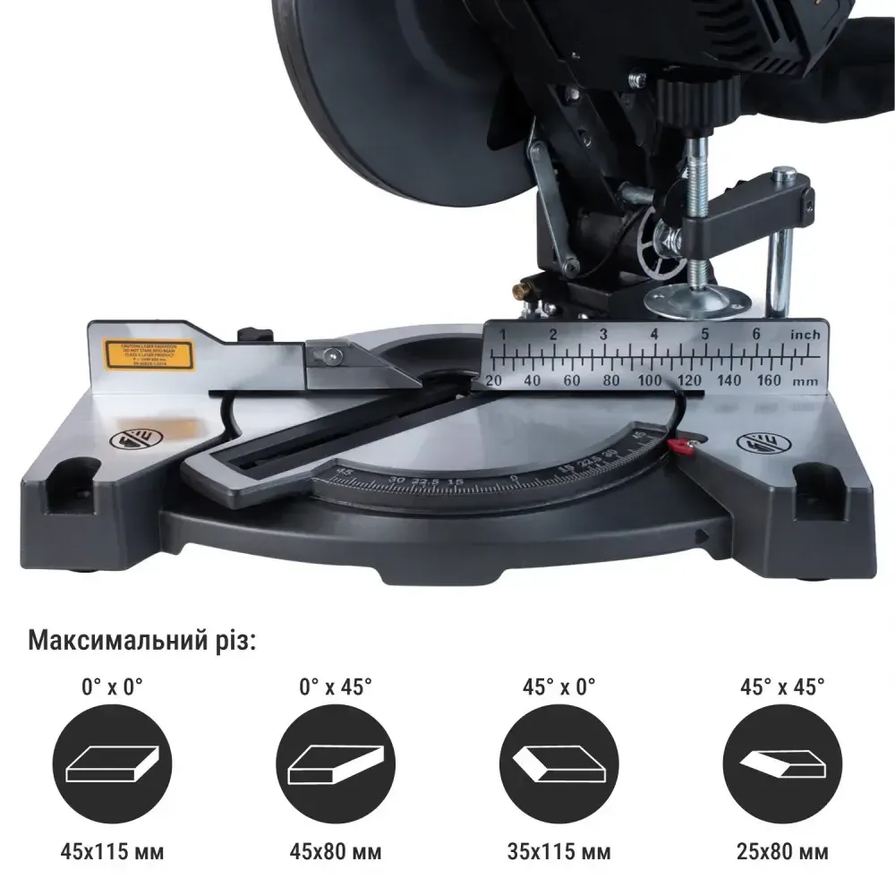 Акумуляторна Пила Торцювальна Procraft ,Торцювальна пила безщіткова 4200 об.хв,Пилка торцювальна акумуляторна безщіткова Львів - фото 9