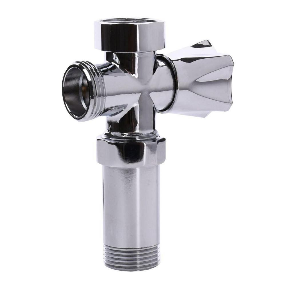 Кран вентильний для пральної машини Q PROFESSIONAL 3/4″x3/4″x3/4″ з подовжувачем NV-QP170 (000008977) Київ - фото 3