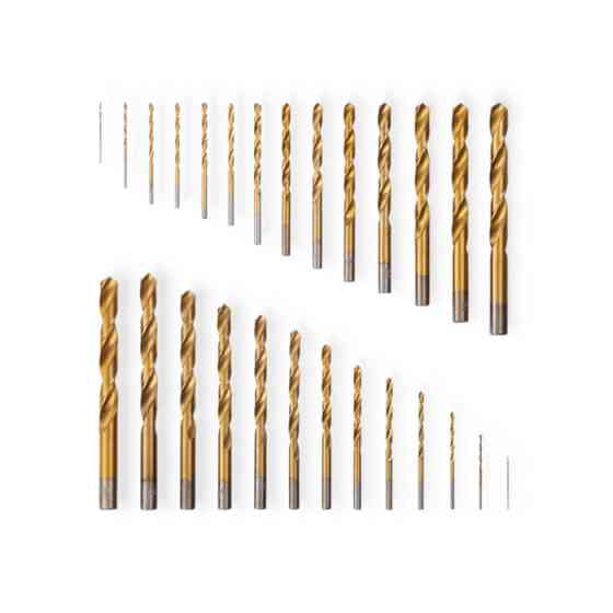 Набір свердел по металу HSS 230шт метал. футляр Мукачево