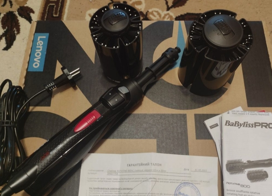 Фен Щётка Babyliss PRO 800 Вт. Стан новий. Киев - изображение 2