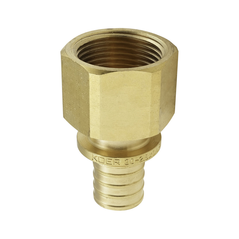 Перехідник з ВР Koer KA.A08F-20 - 20(2.8mm) x 3/4"F (KR4864) Київ - фото 4