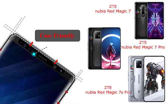 Захисне скло HyperGlass Pro для ZTE nubia Red Magic 7, 7 Pro, 7s Pro – максимальна чутливість та захист Київ