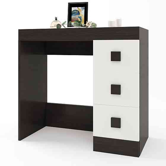 Туалетний столик Соната Еверест венге темний + білий (DTM-2609) Львів