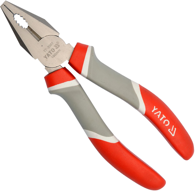 Плоскогубці комбіновані 180 мм YATO Харків - фото 1