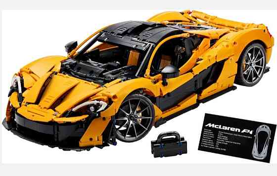 Конструктор машинки Technic McLaren P1 маштаб 1:8 3893 деталей Техник Макларен желтая Киев