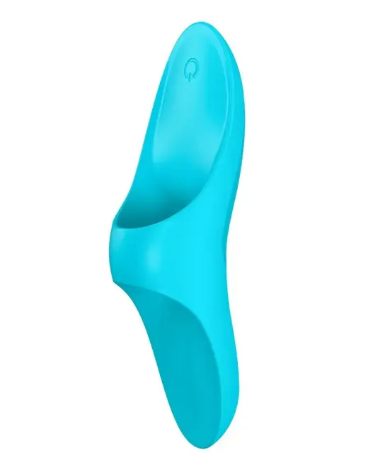 Вібратор на палець Satisfyer Teaser Light Blue Львов - изображение 1
