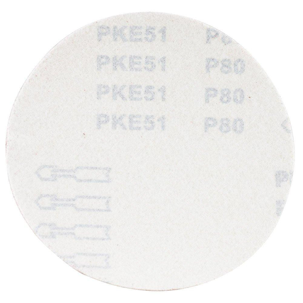 Шлифовальный круг без отверстий Ø150мм P80 (10шт) SIGMA (9121351) Ровно - изображение 2