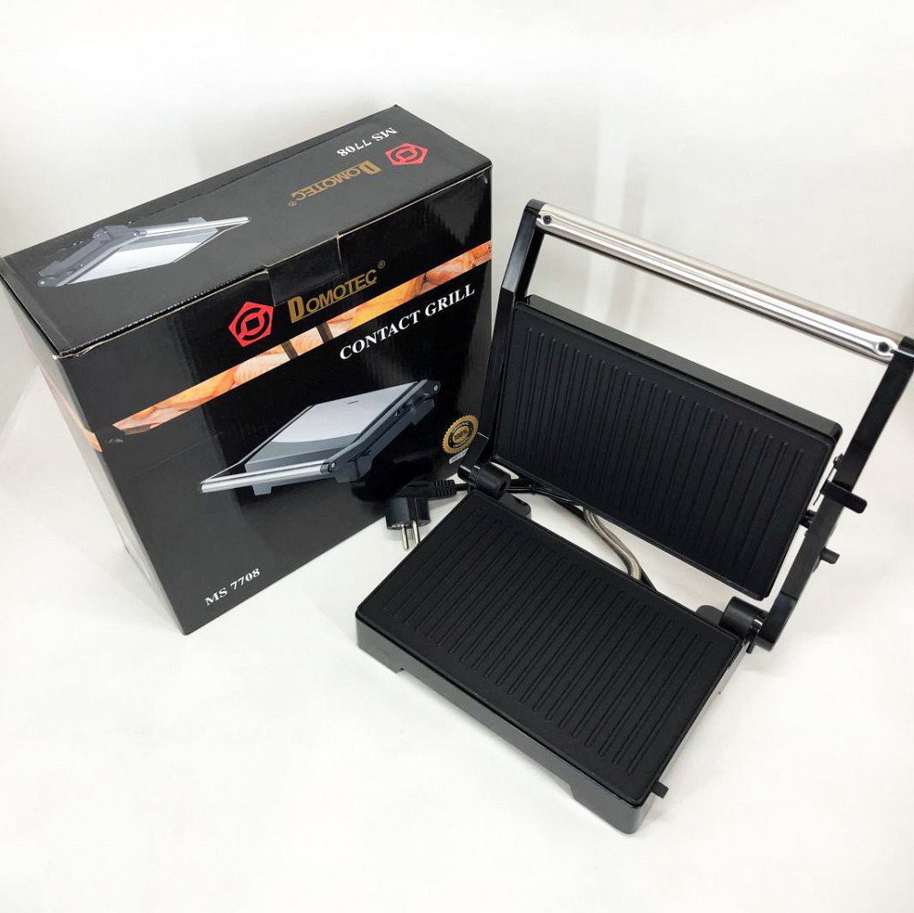 Электрогриль контактный складной прижимной, Гриль для гостиниц для гриля, Домашний гриль бутербродница VF-15 Львов - изображение 13