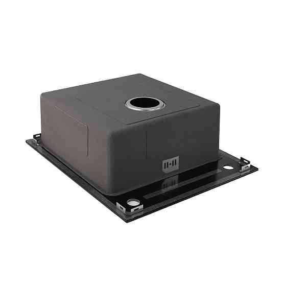 Germece Кухонна скляна мийка Germece Handmade Black Glass (600х510х200) Київ