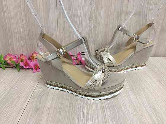 SMALL SWAN БосонІжки жіночі SMALL SWAN бежеві (літо, еко-замша) (940) лише 40р. Коломыя