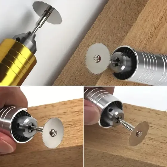 Набор отрезных кругов 32 мм 10 шт для дремеля, гравёра, мини-дисковой пилы по металлу и дереву Киев