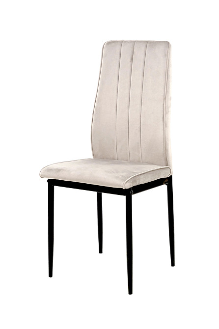Стілець Річь, чорний/велюр пісочний Киев - изображение 1