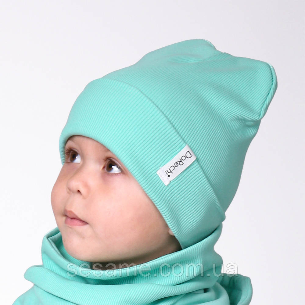 Дитяча Шапка Демісезонна Ментол 48-52 Харків - фото 1